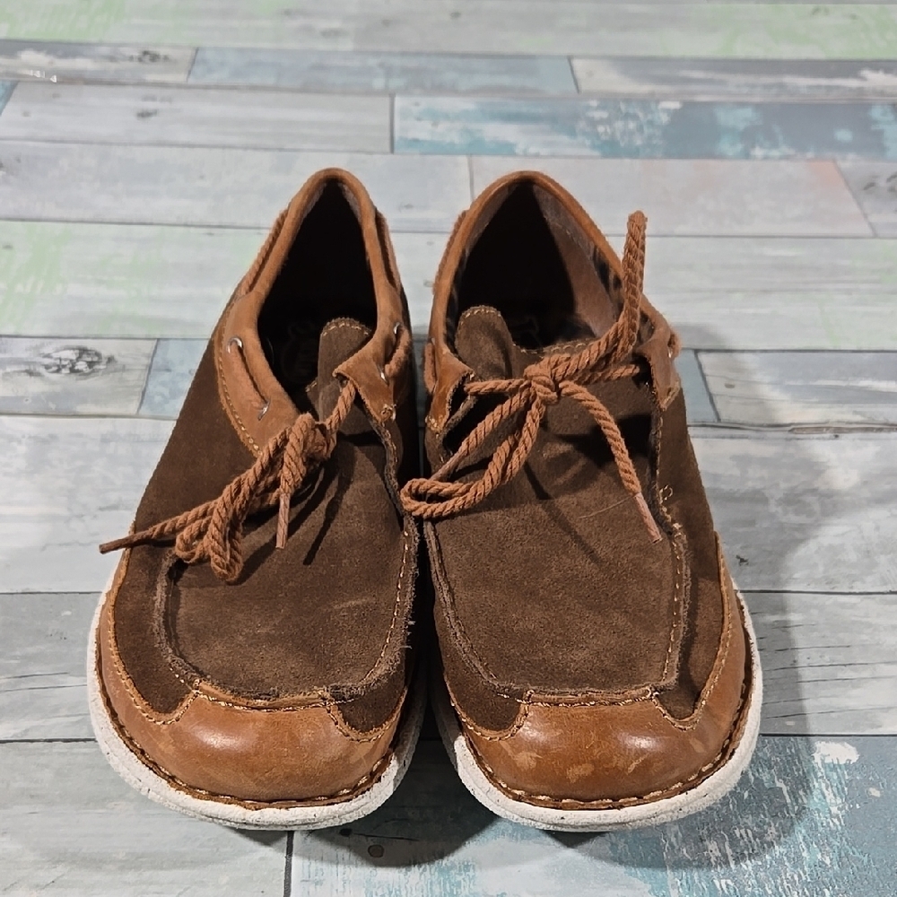 Justin Brands Brown Loafers Sz 9.5